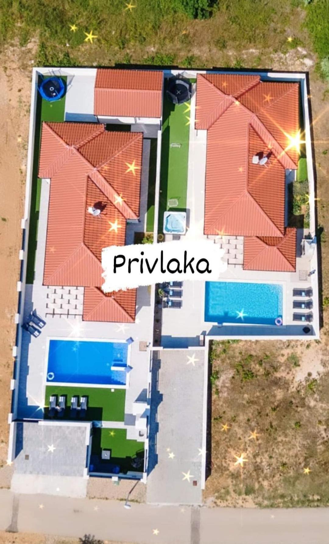 Villas Sabun - Modern House With Heated Pool Privlaka  Extérieur photo